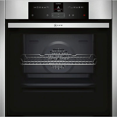 Neff B45CR32N0B 2.5 Display, Catalytic Single Oven, Stainless Steel Neff B45CR32N0B 2.5 Display, Catalytic Single Oven, Stainless Steel